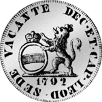 1792 Silber Münze Escalin Schilling