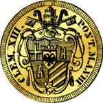 1766 Zechine Münze Gold Rückseite