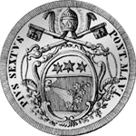 1780 Scudo Münze Silber