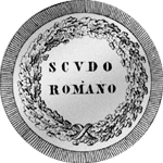 Scudo Münze Silber 1798