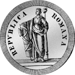 1798 Silber Münze Rückseite Scudo