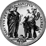 1785 Testone Münze Silber Rückseite