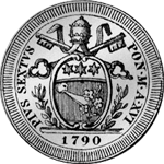 Zwei Paoli Silber Münze 1790