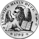 1792 Taler Silber Münze Talaro