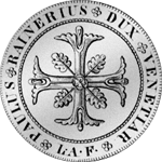 1779 Croce Della Scudo Münze Silber