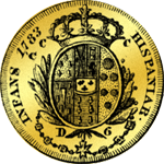 1783 Ducati 6 Oncetti Zwei Münze Gold 