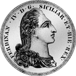 1784 Ducato Nuovo a 100 Grani Silber Münze