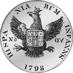 1798 Silber Münze Tari Grani Carlini Scudo Piaster