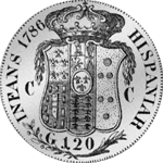 Silber Münze Grani 1786 Tari Carlini Scudo Piaster