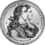 Scudo Piaster 12 Carlini 120 Grani Silber Münze 1772