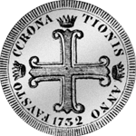 1752 Grani 30 Carlini 3 Münze Silber