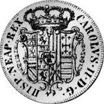1648 Silber Münze 2 Carlini 20 Grani 