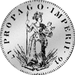1716 2 Carlini 20 Grani Silber Münze