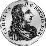 1684 10 Granin Silber Münze 1 Carlini