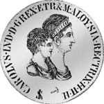 1803 Silber Münze 10 Lira Hetrürien 