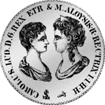 1806 Silber Münze Pisis Taler Hetrurien