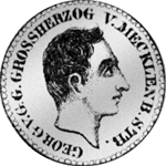 1846 1/12 Kurant Taler Silber Münze 4 Schilling Vorderseite