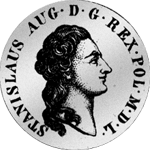 1787 Silber Münze 1/6 Taler Bildseite 