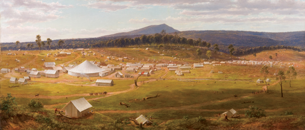 Victorianischer Goldrausch ab 1850 in Amerika