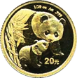 China Panda Anlagemünze Gold