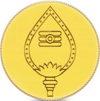 Lord Murugan Goldmünze aus Indien