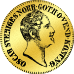 1846 Gold Münze Dukaten Bildseite