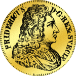 Dukate 1722 Münze Gold Bildseite