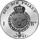 Reichs Spezies Taler Silber Münze 1801