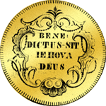 1795 Dukaten Vierfacher Dupplone Doppel Gold Münze