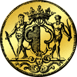 Dupplone Gold Münze Doppeldukaten 1741