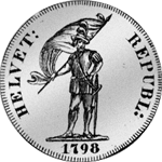 1798 2 Franks 20 Batzenstück Silber Münze 