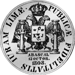 1808 Silber Spanien Münze Peso duro Pistole Säulentaler 