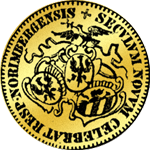 Rückseite Nürnberger Dukaten Gold Münze