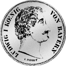 Gold Gulden Stück Münze 1846