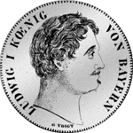 Vereins Taler 2 Stück 1845 Münze Silber