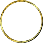 Umrandung Gold Münze Dukaten 1796