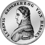 1819 Taler Kronen Silber Münze Rückseite