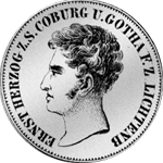 Gulden Stück Silber Münze 1830
