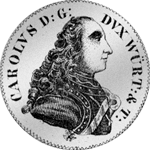 1768 Spezies Taler Konventions Münze Silber 
