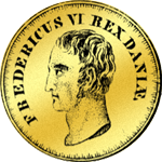 1888 Gold Münze Einfacher Friedrichsdór 
