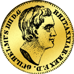 1/2 Sovereign 1831 Gold Münze