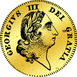 1804 Gold Münze 1/2 Guinee 