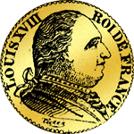 20 Franken Stück 1814 Gold Münze 