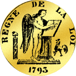 24 Liver Stück Gold Münze 1793