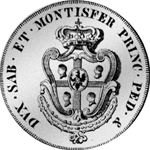 Scudo Silber Münze 1773
