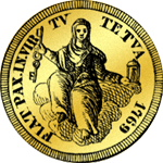 1769 Zechine Gold Münze