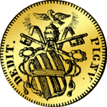 1735 Münze Gold Zechine