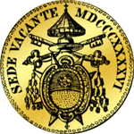 1846 Gold Münz 5 Scudi 50 Paoli