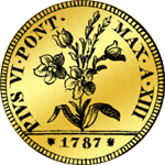 Doppia Nuova Gold Münze 1787