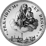 1795 Bajochi 100 Paoli 10 Scudo Silber Münze